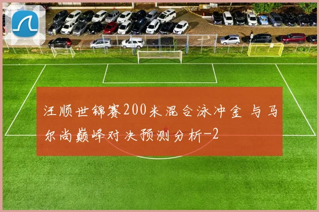 汪顺世锦赛200米混合泳冲金 与马尔尚巅峰对决预测分析