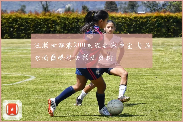 汪顺世锦赛200米混合泳冲金 与马尔尚巅峰对决预测分析